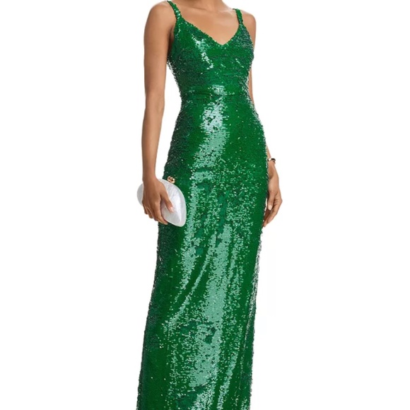 L'AGENCE Karma Sequin Maxi Dress - Picture 2 of 7